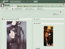Tablet Screenshot of ikanebi.deviantart.com