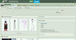 Desktop Screenshot of anime-emo.deviantart.com