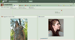 Desktop Screenshot of cloudstrife597.deviantart.com
