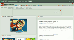 Desktop Screenshot of kaggai-lunar-wolf.deviantart.com