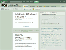 Tablet Screenshot of nnm-rihan-fc.deviantart.com
