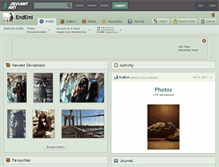 Tablet Screenshot of endemi.deviantart.com