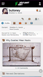Mobile Screenshot of bulloney.deviantart.com