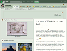 Tablet Screenshot of bulloney.deviantart.com