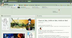 Desktop Screenshot of coolizer.deviantart.com