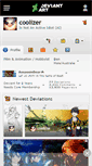 Mobile Screenshot of coolizer.deviantart.com