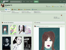 Tablet Screenshot of kmaster12.deviantart.com