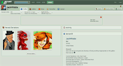 Desktop Screenshot of jackwhistle.deviantart.com