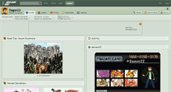 Desktop Screenshot of dagon22.deviantart.com