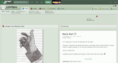 Desktop Screenshot of lord-papius.deviantart.com