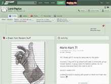 Tablet Screenshot of lord-papius.deviantart.com