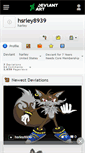 Mobile Screenshot of hsrley8939.deviantart.com