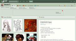 Desktop Screenshot of diasuke77.deviantart.com