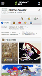 Mobile Screenshot of chime-fawler.deviantart.com