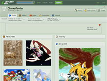 Tablet Screenshot of chime-fawler.deviantart.com