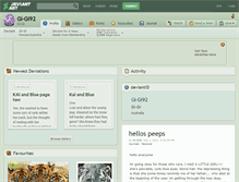 Tablet Screenshot of gi-gi92.deviantart.com