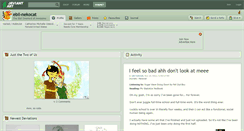 Desktop Screenshot of ebil-nekocat.deviantart.com