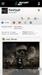 Mobile Screenshot of fenrizulf.deviantart.com