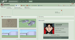Desktop Screenshot of ericworld.deviantart.com
