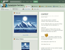 Tablet Screenshot of peetamellark-fanclub.deviantart.com