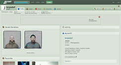 Desktop Screenshot of krzysztof.deviantart.com