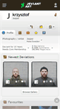 Mobile Screenshot of krzysztof.deviantart.com