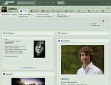 Tablet Screenshot of jdfotos.deviantart.com