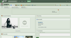 Desktop Screenshot of kangaboo.deviantart.com