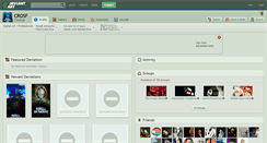 Desktop Screenshot of crosf.deviantart.com