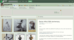 Desktop Screenshot of darkangeldtb.deviantart.com