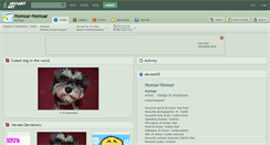 Desktop Screenshot of homsar-homsar.deviantart.com