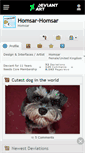Mobile Screenshot of homsar-homsar.deviantart.com