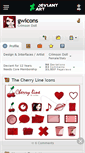 Mobile Screenshot of gwicons.deviantart.com