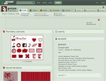 Tablet Screenshot of gwicons.deviantart.com