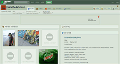 Desktop Screenshot of insanethedarkclown.deviantart.com