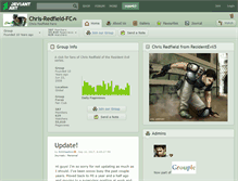 Tablet Screenshot of chris-redfield-fc.deviantart.com