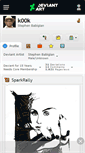 Mobile Screenshot of k00k.deviantart.com