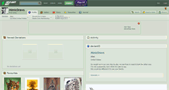 Desktop Screenshot of mimicdraws.deviantart.com