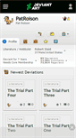 Mobile Screenshot of patroison.deviantart.com