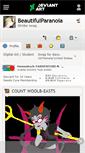 Mobile Screenshot of beautifulparanoia.deviantart.com