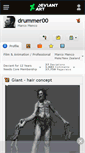 Mobile Screenshot of drummer00.deviantart.com