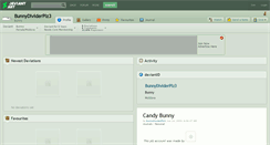 Desktop Screenshot of bunnydividerplz3.deviantart.com