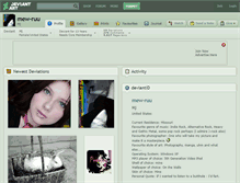 Tablet Screenshot of mew-ruu.deviantart.com