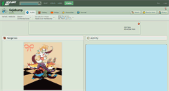 Desktop Screenshot of gajebump.deviantart.com