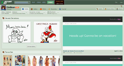 Desktop Screenshot of edobean.deviantart.com