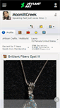 Mobile Screenshot of moonlitcreek.deviantart.com