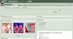 Desktop Screenshot of frozenlollipop.deviantart.com