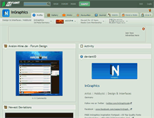 Tablet Screenshot of ingraphics.deviantart.com