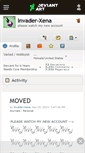 Mobile Screenshot of invader-xena.deviantart.com