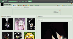 Desktop Screenshot of invader-zero.deviantart.com